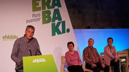 Bel Pozueta dice que EH Bildu es garantía de los navarros rebeldes en Madrid