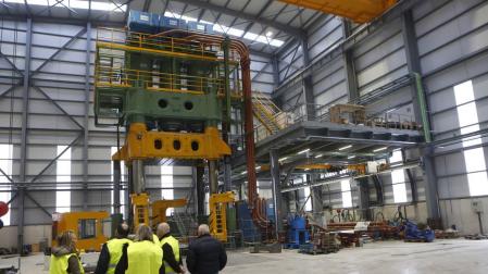 Una firma de Lekunberri patenta en el mundo un eje de aerogenerador