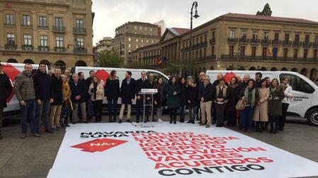 Navarra Suma destaca que va a "plantar cara al nacionalismo en Navarra y en España"
