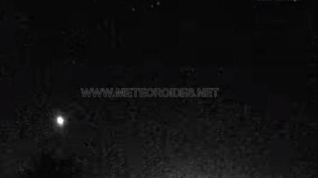 La roca de un aseteroide crea una brillante bola de fuego que sobrevoló el norte de la provincia de Cáceres hasta Ávila.