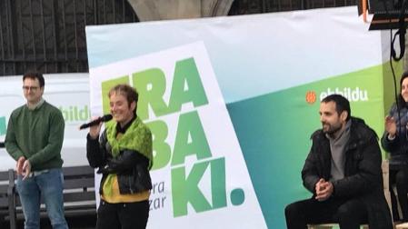 Bel Pozueta (EH Bildu) afirma que quiere defender en el Congreso "la soberanía de Navarra"