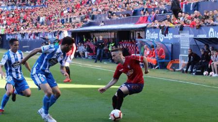 Imágenes del partido disputado en El Sadar.