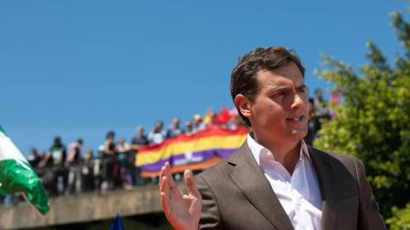 Acto público de Albert Rivera en Sevilla.