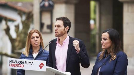 Sayas: "NA+ es la única opción que defiende la identidad de Navarra de norte a sur"