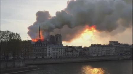 Incendio en Notre Dame