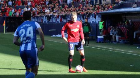 Imágenes del partido disputado en El Sadar.