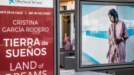 Exposición de Cristina García Rodero en el Paseo de Sarasate.