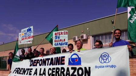 Huelga indefinida en Defontaine Iberica por la negociación del convenio