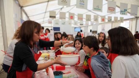 Taller en las Jornadas de Exaltación de la Verdura.
