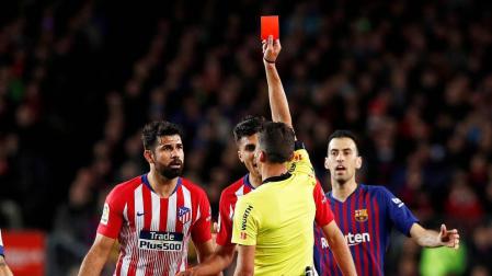 Competición sanciona a Diego Costa y no podrá jugar hasta la próxima temporada