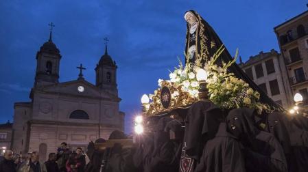 La exposición de La Dolorosa en San Miguel inicia la Semana Santa