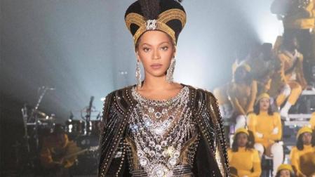 Actuación de Beyoncé en el festival Coachella 2018.