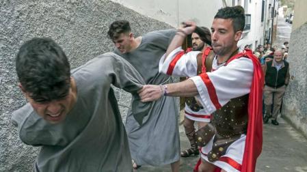Fotos de la recreación de la Pasión viviente de Cristo en Andosilla