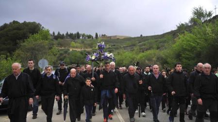 Ujué acogerá el domingo a miles de peregrinos en la romería más multitudinaria