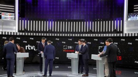 Cuatro candidatos "con ganas"