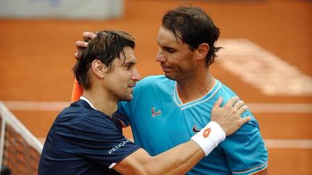 Nadal se impuso a su amigo Ferrer, quien disputó su último partido en el Godó.