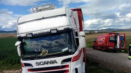 Fallece mientras conducía su camión en Beire