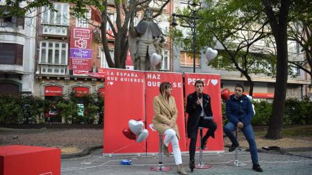 Chivite (PSN): "Votar a Navarra Suma es abrir la puerta a Vox"