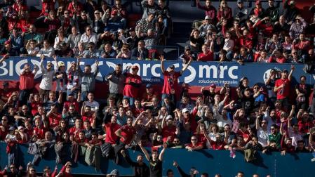 El gol de Unai García hizo saltar el automático de la megafonía en El Sadar