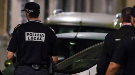 Agentes de la Policía Local de Alicante.