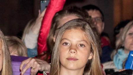 Hace un año los informadores gráficos recogieron un momento de tensión entre la reina Letizia y doña Sofía por una foto con las hijas de los reyes