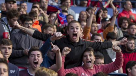 Así sonó El Sadar desde dentro en la victoria de Osasuna contra el Albacete