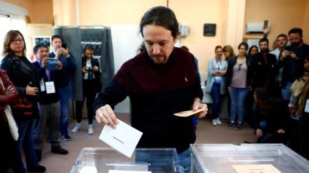 Iglesias anima a que haya una alta participación en las elecciones generales