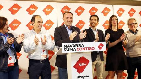 Esparza aplaude la unión de Navarra Suma, "un acierto"