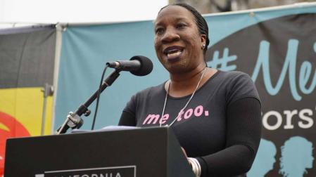 La fundadora del movimiento feminista #MeToo, Tarana Burke