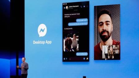 El consejero delegado y cofundador de Facebook, Mark Zuckerberg, fue el encargado de revelar los cambios de la app