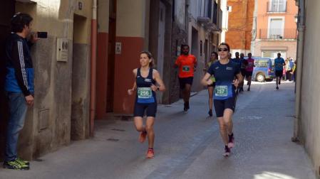 Participantes y vencedores de la prueba disputada este miércoles, 1 de mayo, sobre un recorrido de 8,2 kilómetros.
