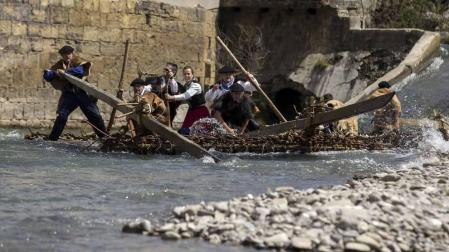 Día de la Almadía en Burgui