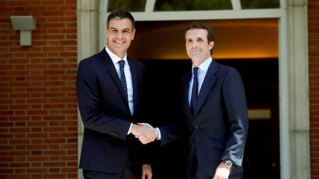 Sánchez pide a Casado una oposición "leal" en cuestiones de Estado
