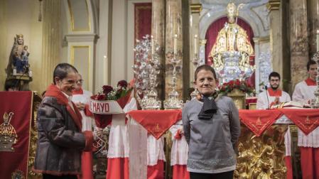 Misa de la escalera para los ayudantes de San Fermín
