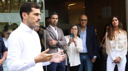 Casillas: "No sé qué será del futuro, lo más importante era estar aquí"