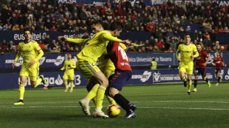 Imágenes del partido del Osasuna-Cádiz.