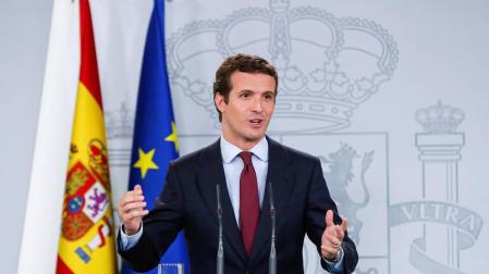 Casado pide a Sánchez que "España no dependa de los independentistas"