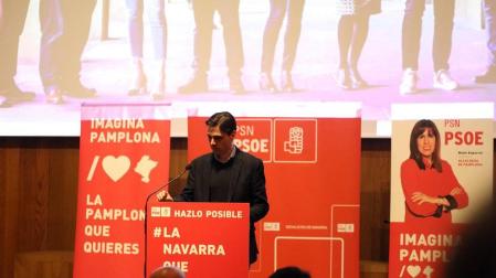 Las candidatas María Chivite y Maite Esporrín protagonizaron el acto de presentación de candidaturas a las elecciones autonómicas y municipales de 2019.