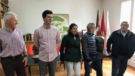 Homenaje a dos hermanas de Estella hijas de un deportado a Mauthausen