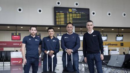 Chente García Acosta (Movistar): "Es difícil, pero vamos a por el Giro"