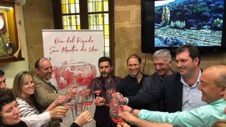 La marcha del Rosado de San Martín de Unx avanza la fiesta prevista en junio