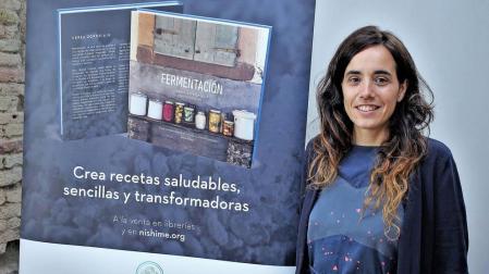 Nerea Zorokiain en la escuela de cocina Nishime, sede central del I Festival de Fermentación.