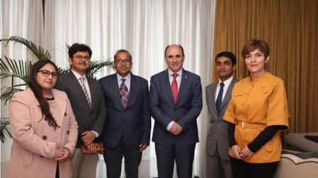 Una delegación india vuelve a Navarra para entrevistarse con el sector agroalimentario