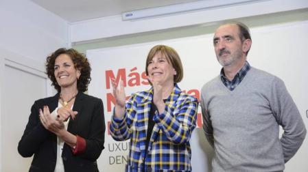 Uxue Barkos dice que "sin Geroa Bai" Navarra "vuelve al pasado"