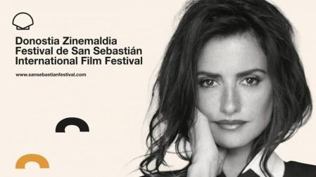 Penélope Cruz, premio Donostia y protagonista del cartel del 67 Festival de San Sebastián.