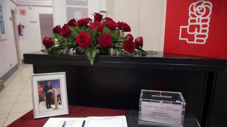 Fotos de la capilla ardiente de Alfredo Pérez Rubalcaba, celebrada este viernes en el Congreso de los Diputados