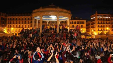 Osasuna puede lograr hoy el ascenso a Primera
