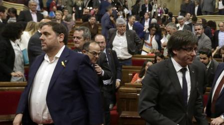 El frente independentista se desmorona ante las dudas de Puigdemont