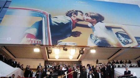 Varias fotos de los asistentes al fin del Fesival de Cannes de este año y de la ceremonia final