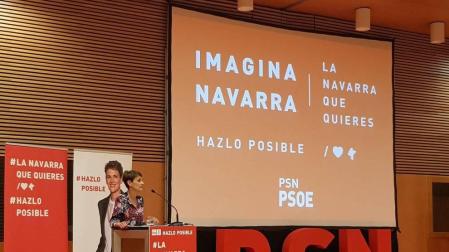 Chivite apuesta por una Navarra liderada por "socialistas y progresistas"